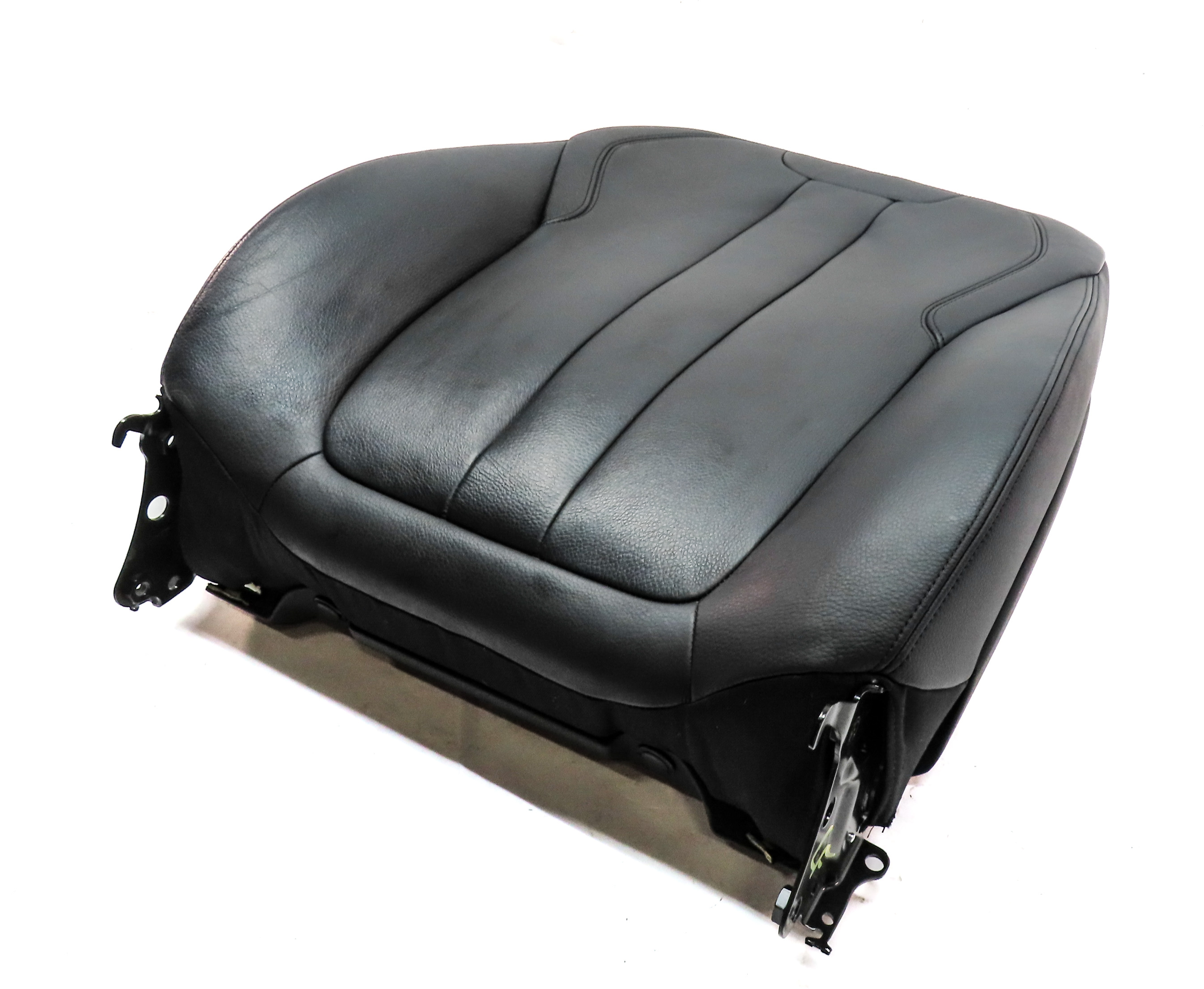 2014 BMW X5 F15 FRONT RIGHT PASSENGER UPPER HEATED STANDARD SEAT CUSHION (Black) — exact item pictured